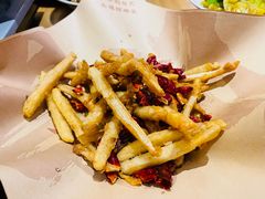 干煸藕条-肖记公安牛肉鱼杂(田林路店)