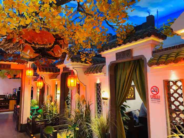 庭院人家(鸟巢店)-"门脸不大,里面别有洞天.装修布置切合主题.