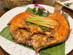香茅草烤罗非鱼-紫滇源云南生态菜(丹凤街店)