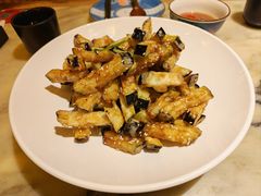 芝麻酥茄子-范家小馆·烤鸭新京菜(金融街店)
