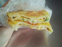 葱油蛋饼-老客满蛋饼(双塔市集店)