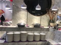 自助取餐区-茅庐川菜