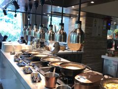 自助取餐区-威珀斯酒店·珀萃美食餐厅 | 海鲜刺身·现烤生蚝·特色烤肉