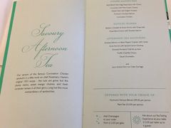 菜单-The Diamond Jubilee Tea Salon at Fortnum & Mason