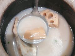 花生湖藕龙骨汤-山涧肴·泉水煮活鱼(坂田店)