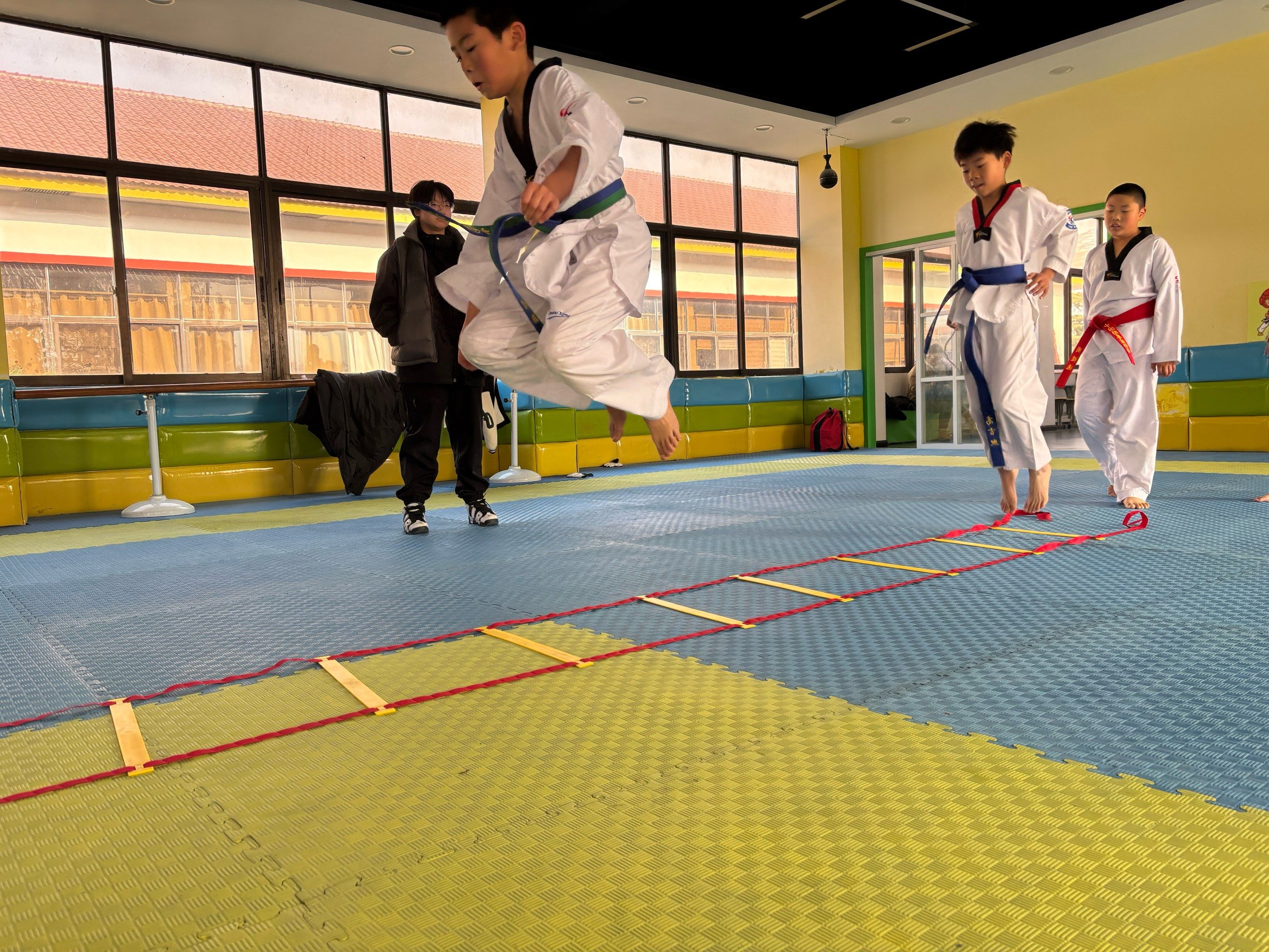 一蹴而就,跆拳道的力量✨