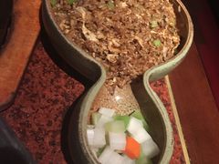 烤肉酱油炒饭-绿茶餐厅(华联万柳店)