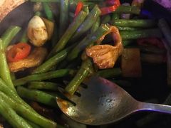 虾酱啫啫豆角-勝記酒家·37年老字号·经典粤菜(荔枝公园店)