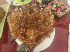-北京龙庆四季香农家饭庄·灶台鱼·碳烤虹鳟鱼(龙庆峡店)