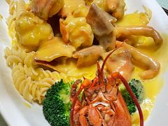 黄油焗波士顿龙虾-顺风海鲜港(金玉兰店)