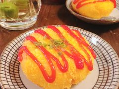 芝士炸土豆饼-金龙咖喱