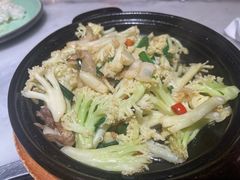 小炒有机菜花-孙记驴肉山庄(李桥店)
