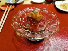 金枪鱼泥海胆生筋子拌饭-鮨青(恒基名人购物中心店)