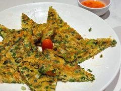 樱花虾春韭煎海鸭蛋-稻香海鲜饭店(第一国际店)