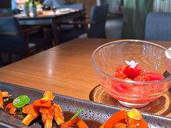 梅子桂花酿番茄-菩提素素食餐厅(晶郦馆店)
