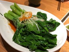白灼菜心-云海肴·汽锅鸡·云南菜(高德置地店)
