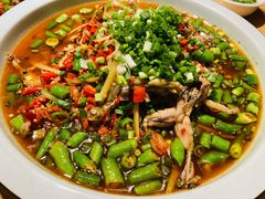 鸿鹤仔姜蛙-兔行天下-鸿鹤鲜锅兔(中海国际店)