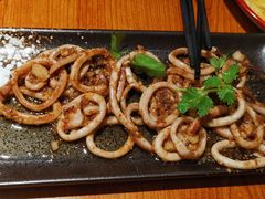 蒜蓉炒鱿鱼-我的甜·泰国餐厅