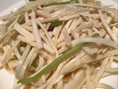香菜炒笋尖-西夏回族烧麦馆(牡丹街店)