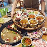 吃火锅实现甜品自由 😛😛😛