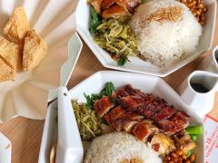 香港豉油鸡拼黑叉烧饭-金戈戈香港豉油鸡(皇庭广场店)