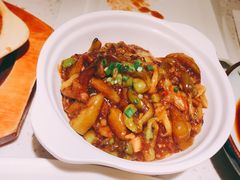 鱼香茄子煲-千日贺茶餐厅(高新万达店)