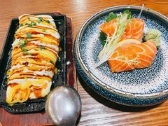 三文鱼刺身-魟阳日式料理(庆春店)