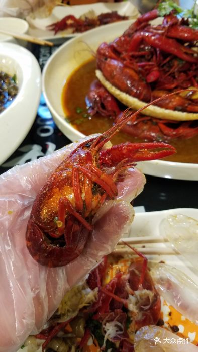 朱小乐龙虾馆-十八香龙虾-菜-十八香龙虾图片-青岛美食-大众点评网