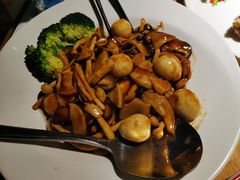 野山菌鹌鹑蛋-小放牛炒菜馆(北国商城店)