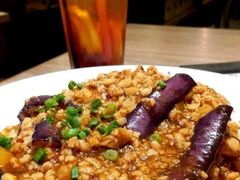鱼香茄子饭-百份百餐厅(新屯門中心)
