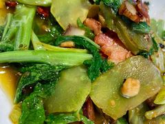 莴笋炒腊味-鸡毛店·川菜(双楠店)