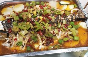 Spicy Cumin Grilled Grass Carp