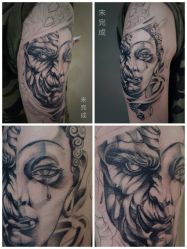 -幸运7纹身刺青Lucky7tattoo