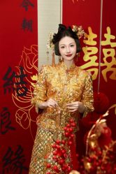 -桃子造型婚纱礼服(凤起广场店)