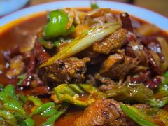 新疆大盘鸡-新疆亚克西音乐餐厅(南方花园店)