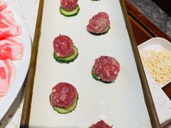 手打牛肉丸-鑫隆四季涮肉(八角畅游店)