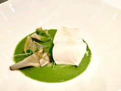 蒸银鳕鱼-Jean Georges