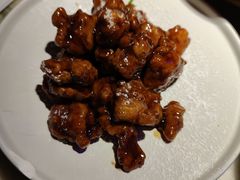 雪花糖醋里脊-绿茶餐厅(乐峰广场店)