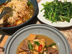 砂锅烧豆腐-耶里夏丽·丝路新疆菜·清真食品(徐汇南丹东路臻选店)