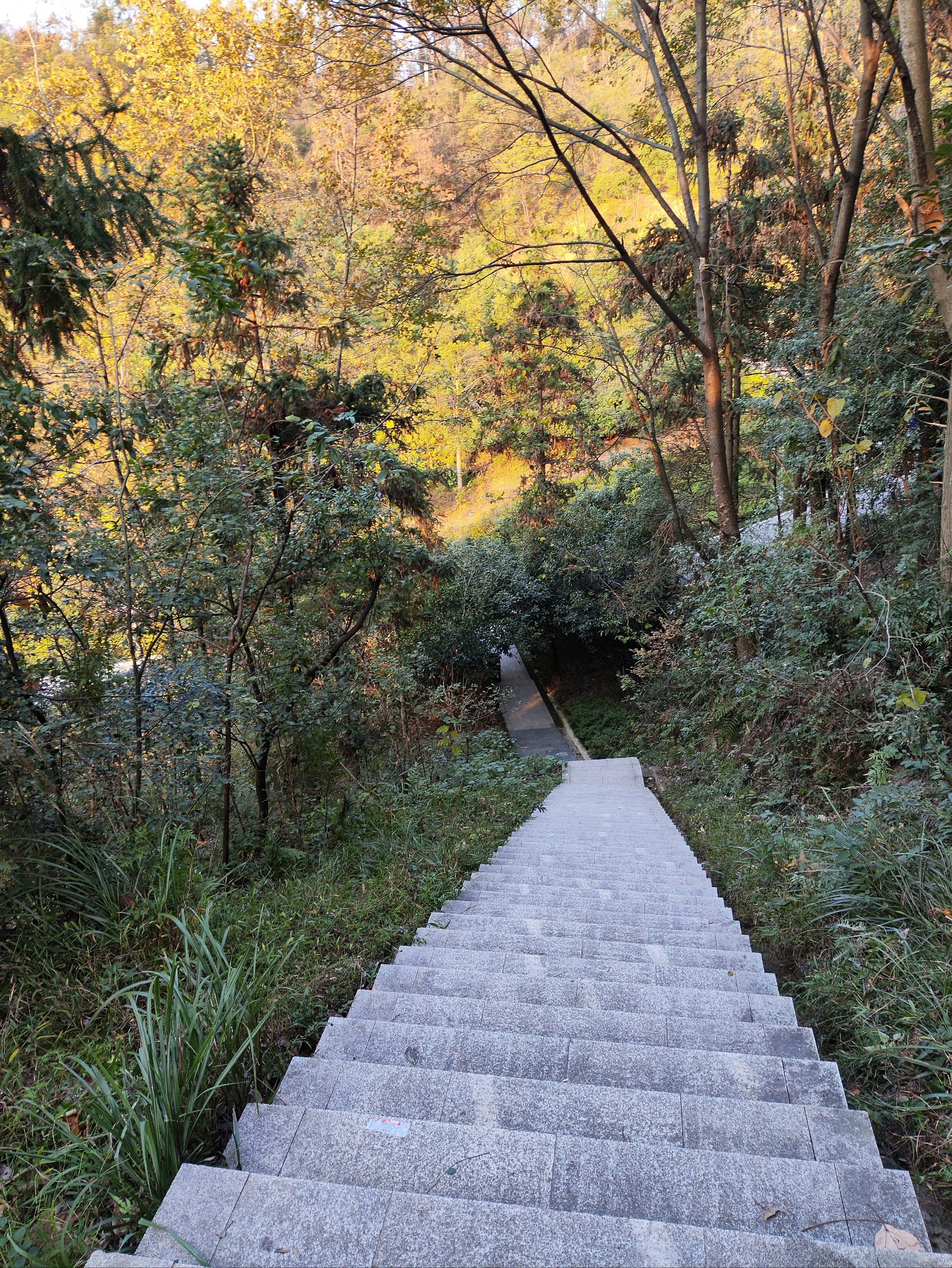 曲径通幽的山间路