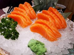 三文鱼刺身-林妈妈村·日式料理(宝山万达店)