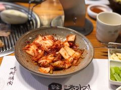 辣白菜-草家酱蟹炭火烤肉店(珲春南路一店)