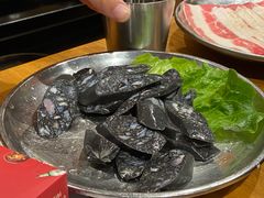 烤墨鱼肠-青瓦炭韩潮烤肉(花园道店)