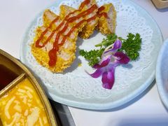 蟹饼-猪啊牛呀羊啊铜盘烤肉(正大广场店)