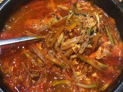 辣牛肉汤-吴草鸡爪오초닭발韩食堂(融恒盈嘉中心店)