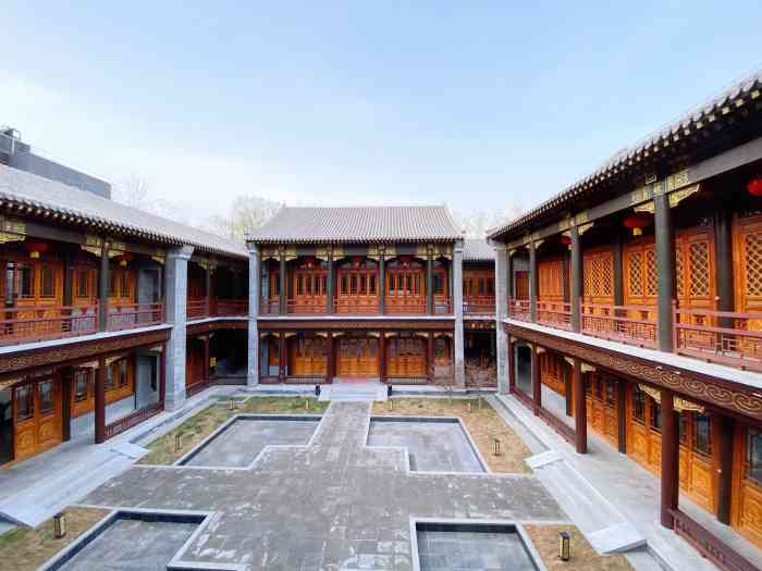 元园·茶·下午茶·商务会议-"吃完午饭来郡王府的四合院喝了下午茶