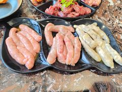 -啊美丽炭火烤肉(滑翔一店)