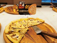 黑松露野菌披萨-比格比萨自助(宋家庄店)