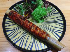 日式碳烤竹筒带鱼-鸟本格炭烧(不老街店)