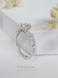 -JKHappiness培育钻石钻戒婚戒定制(天河国贸店)